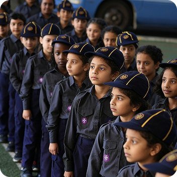 Cubs & Bulbuls, 
Scouts and Guides